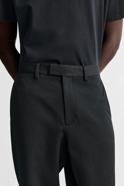 COTTON - WOOL TROUSERS - Zara фото 15