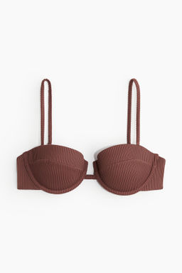 Top de bikini balconette acolchado