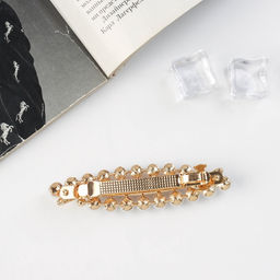 Цена за 2 шт. Заколка - автомат для волос «Олимпия», веточка, 8.5 см