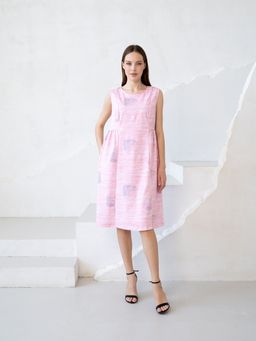 Сарафан хлопок 100%,розово-белый - Binita фото 3