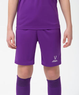 Шорты игровые JOGEL CAMP Classic Shorts, фиолетовый/белый, детский  фото 3