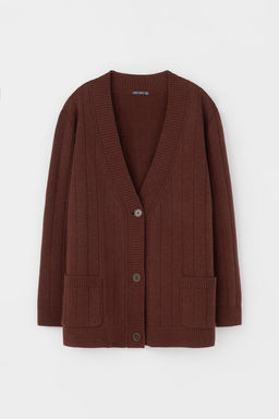 Кардиган Very Neat ЕВ 30166/ш тирамису из шерсти мериноса и акрила  фото 5