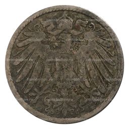 Монета 10 пфеннигов 1893 года G Германия