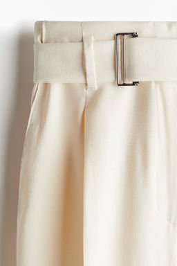 Pantal?n amplio con cintur?n - H&m фото 3