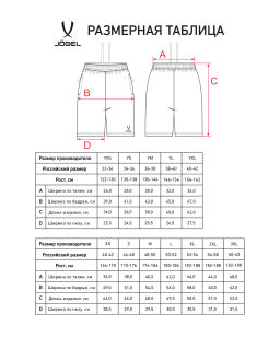 Шорты JOGEL ESSENTIAL Athlete Shorts, темно-синий  фото 8