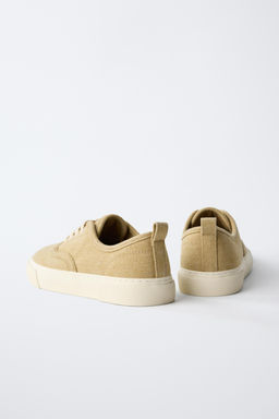 LACE-UP PLIMSOLLS - Zara фото 13