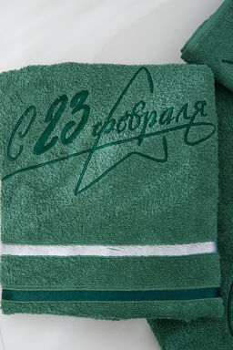 14418/13 "23 февраля"полотенце махровое плотность 350гр