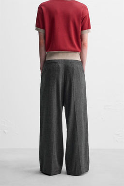 HARRY LAMBERT BELTED TROUSERS - Zara фото 3