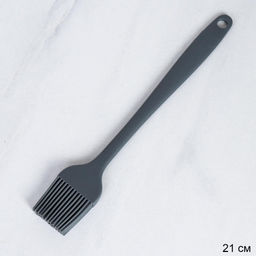 Кисточка силиконовая 21 см Грей / WRF-108 /уп 400/