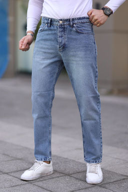 Ac?k Mavi Boyfriend Kot Pantolon Jeans TMNAW25JE00020