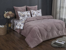 Аделина (капучино пыльная лаванда) ABC Cotton комплект