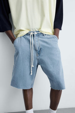 CARPENTER POCKET DENIM BERMUDA SHORTS - Zara фото 32
