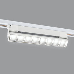 ULB-Q283 20W/4000K WHITE Светильник-прожектор светодиодный трековый. Линейный. 1600 Лм. Белый свет (4000К). Корпус белый. ТМ Volpe