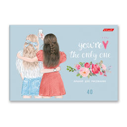 Светоч 40АЛСК4_5_3_9 Альбом для рисования, блестки, 100 г/м2 A4 29 х 20.5 см 40 л. 5 шт. на скобе 000230 Девичьи грёзы  фото 5