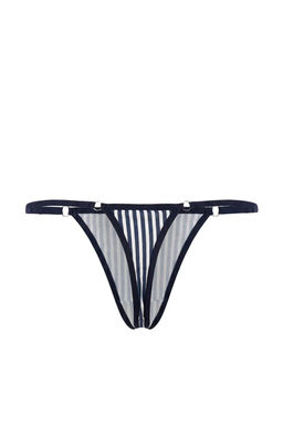 Lacivert-Cok Renkli 5li Suprem Tanga Cizgili Tanga Kulot THMSS25KU00047