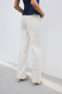 Wide High Waist Jeans - H&m фото 7