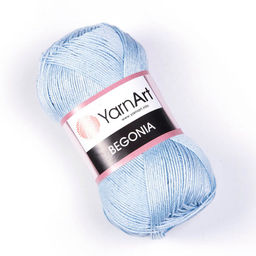 Бегония (Begonia) пряжаYarnArt 100%мерсериз.хлопок 10x50г/169м  фото 18