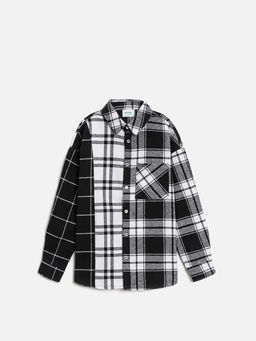 ACOOLA / Блузка детская для девочек Dive черно-белый фото 7