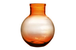 Ваза Aran, оранжевая, градиент, 31 см