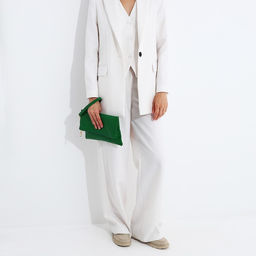 Сумка-клатч на магните, ремешок на запястье, цвет зелёный - Simaland фото 2