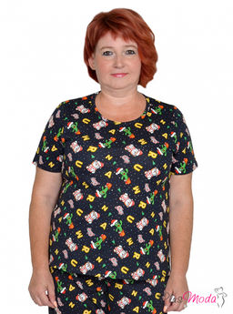 Футболка Модель №1303 размеры 44-84 - Plusmoda фото 7