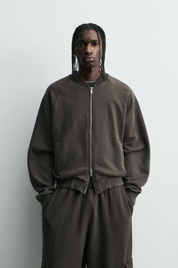 WASHED BOMBER JACKET - Zara фото 2