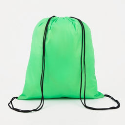 Мешок для обуви на шнурке, «ЗФТС», светоотражающая полоса, цвет зелёный