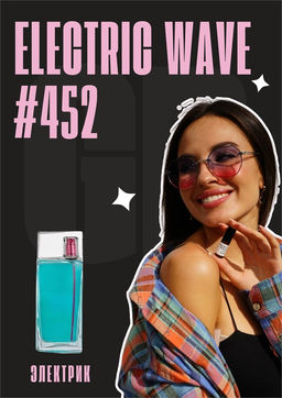 Масляные духи по мотивам ароматаLeau Electric Wave / Kenzo