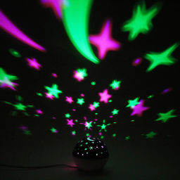 Диско-шар светодиодный "Star lights" 10*8 см, авторежим, 220V, RGB