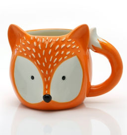 Кружка керамическая Cute fox, 370 мл