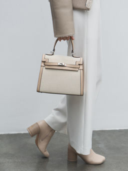 Женская сумка с ручками TENDANCE Артикул 4015769, бежевый  фото 11