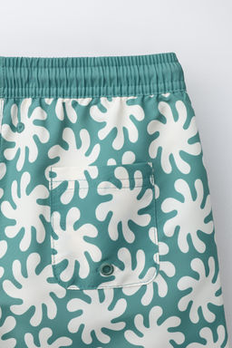 AGES 6-14 / SPIRAL SWIM SHORTS - Zara фото 4