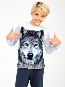 Пижама "Робби",серый