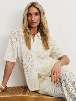 Вязаный кардиган на пуговицах из вискозы / Zarina