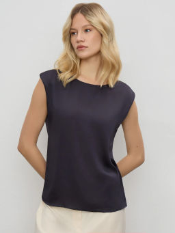 Однотонный топ - Emka фото 2