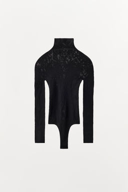 SEAMLESS LACE BODYSUIT - Zara фото 11