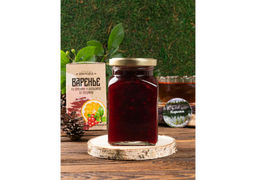 Варенье из Брусники с апельсином и пряностями баночка 300 г в коробочке с магнитиком