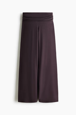Pantal?n de yoga con cintura plegable - H&m фото 9