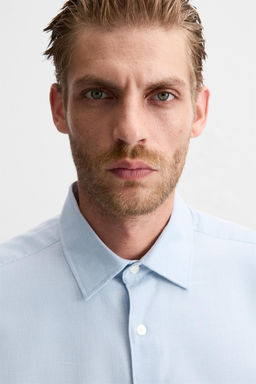 EASY CARE TEXTURED SHIRT - Zara фото 5