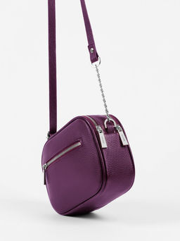 Женская кожаная сумка Richet Фиолетовый