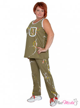 Брюки Модель №1334 размеры 44-84 - Plusmoda фото 10