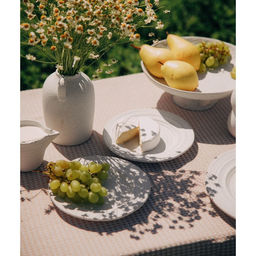 Тарелки SL Home «Арена Бланка», d=20 см, набор 2 шт., керамика, белые