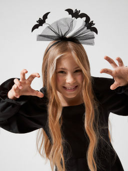 20206310254 Ободок для волос детский Matilde черный