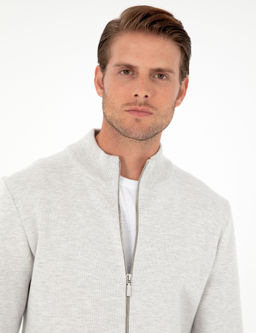 A__k Gri Melanj Regular Fit Fermuarl_ Triko H_rka - Pierre cardin фото 2