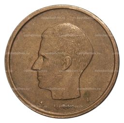 Монета 20 франков 1981 года Надпись на фламандском (BELGIE)