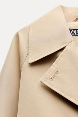SHORT TRENCH-STYLE JACKET - Zara фото 10