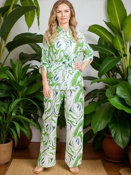 Брючный костюм (вискоза) №25-466-4 (Лето 2025)