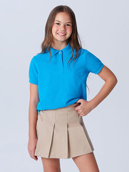 Polo Yaka K?z ?ocuk Ti??rt