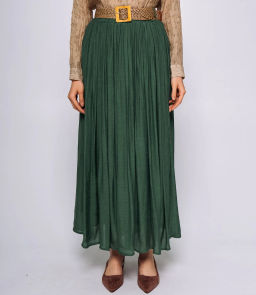 Юбка #КТ1251, зелёный - Dommod фото 2