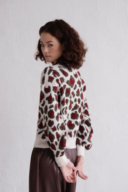 10046 Джемпер леопардовый - Martichelli фото 4